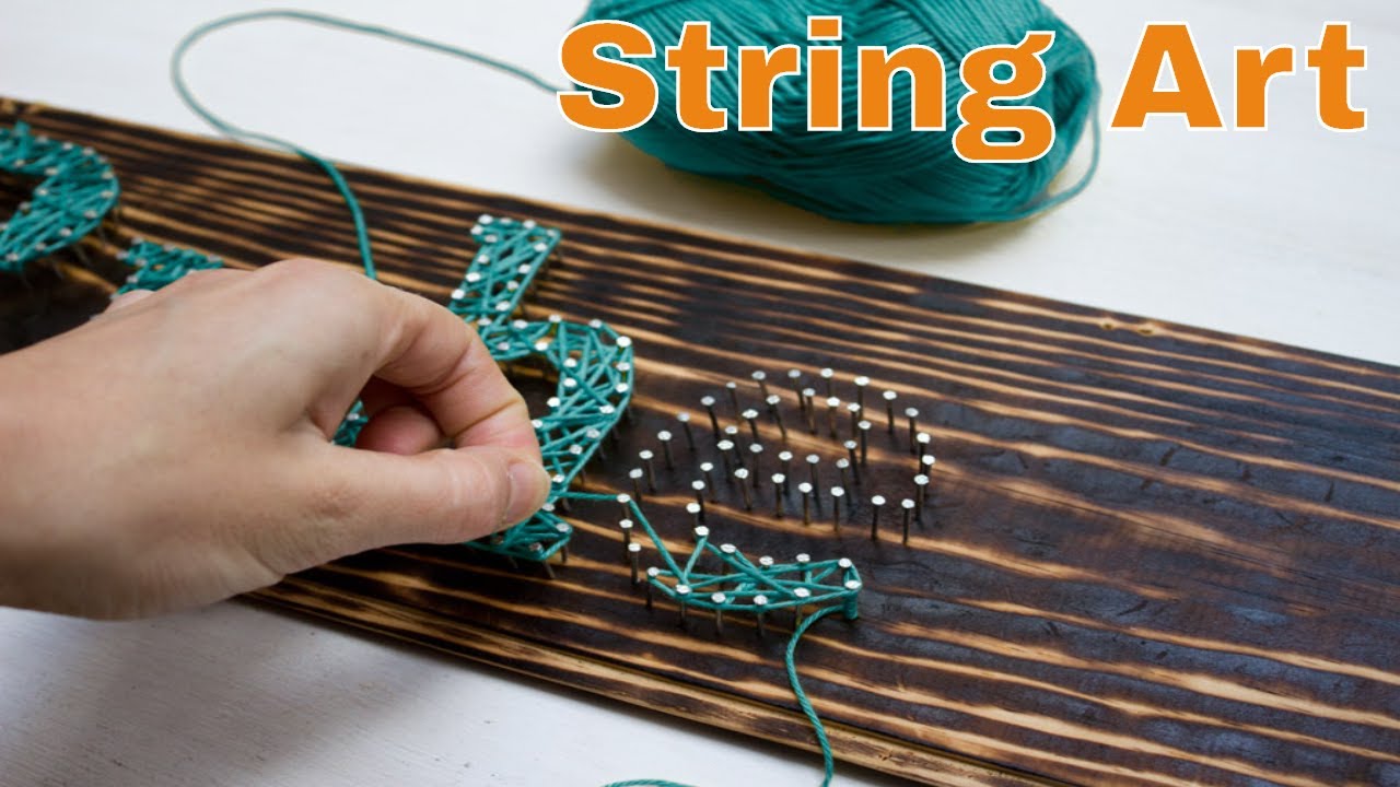 How to do string art projects